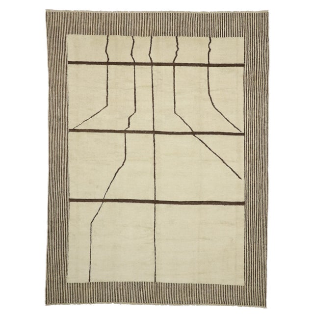 Large Moroccan Style Area Rug - 10'03 X 13'07 For Sale - Image 10 of 10