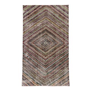 Vintage Turkish Sivas Rug, 04'10 X 08'04 For Sale