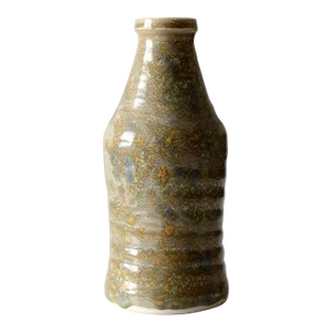 Vintage Studio Pottery Bottle Vase
