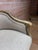 18th Century Antique French Louis XVI Petite Corbeille Vanity Chair For Sale - Image 5 of 17