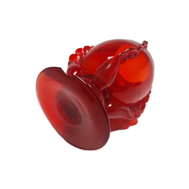 Vase by J. Słuczan-Orkusz for Cracow Institute for Glassworks, Poland, 1970s For Sale - Image 17 of 18