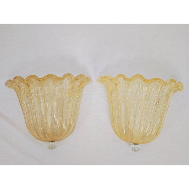 Metal Murano Glass Wall Lamps by Aureliano Toso, Italy, 1980s, Set of 11 For Sale - Image 7 of 18