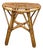 Rattan stool. French work, circa 1970. For Sale