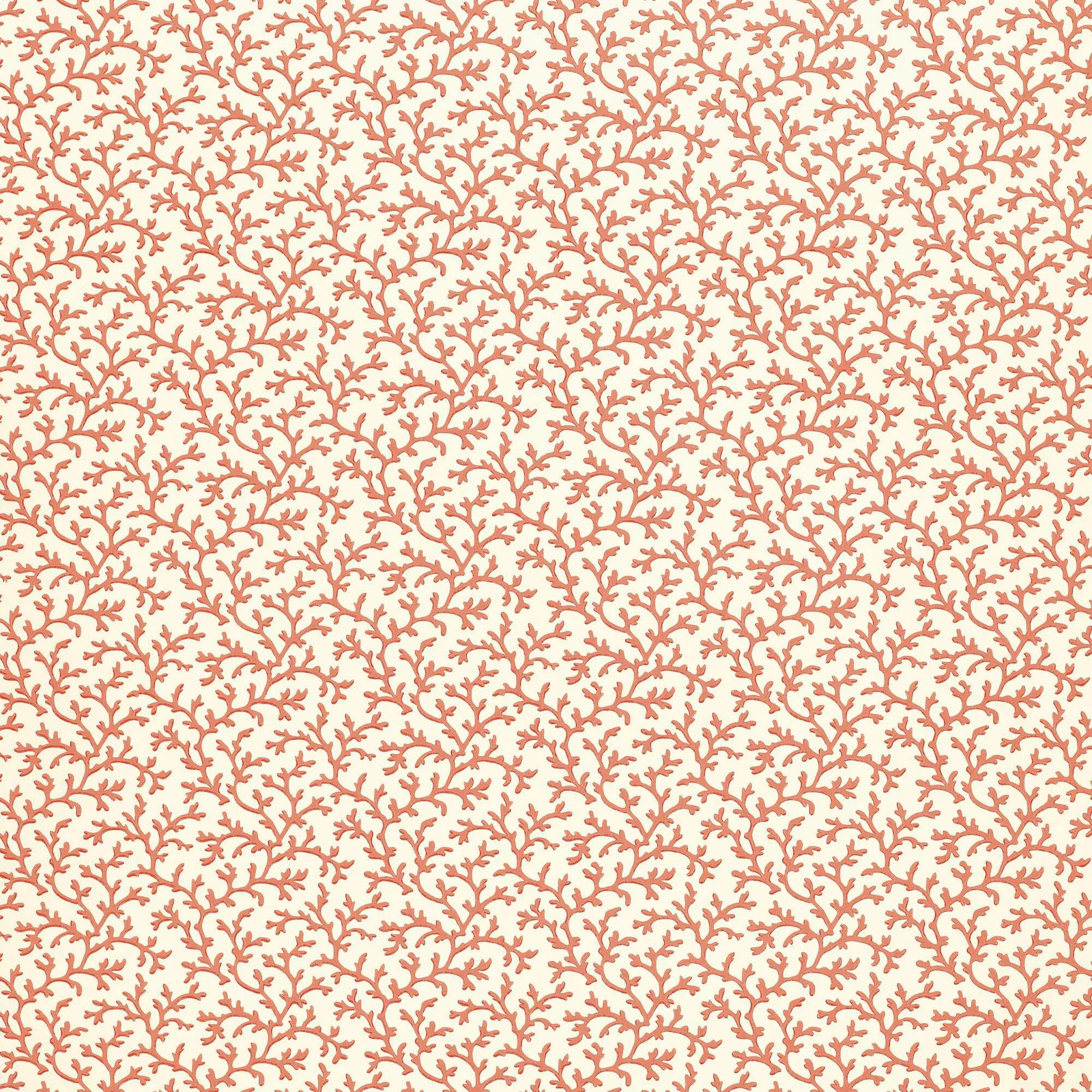 Schumacher Coral Vine Wallpaper in Chairish