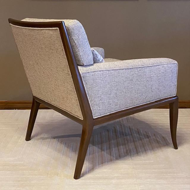 2010s Mid-Century Robsjohn-Gibbings Widdicomb Style Armchair For Sale - Image 5 of 18