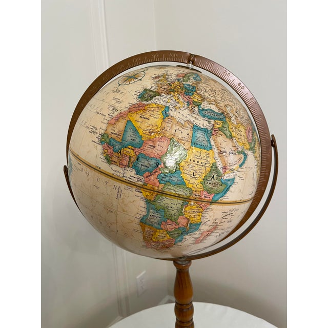 Vintage World Globe by Repogle, 
