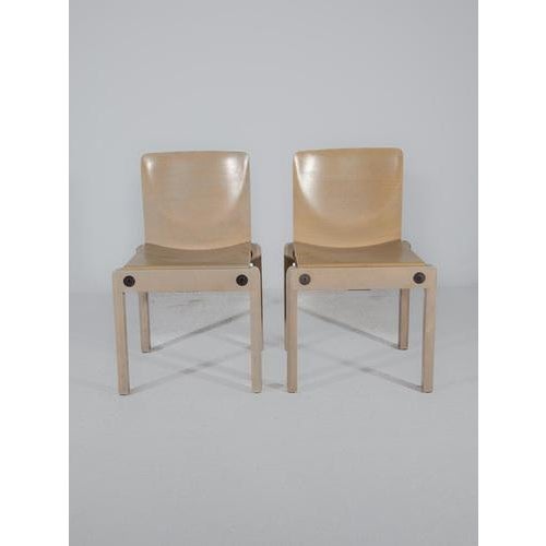 Stacking Chairs by Gerd Lange for Thonet, 1970s, Set of 6 For Sale - Image 3 of 18