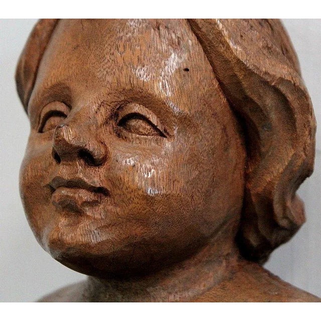 Carved Angel, Early 20th-Century For Sale - Image 18 of 18
