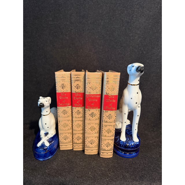 French Dalmation Dog Set Ceramic For Sale - Image 3 of 7