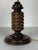 1950s French Modern Wood Turned Mushroom Cocoon Table Lamp by Charles Dudouyt, 1950s For Sale - Image 5 of 14