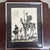 Paper Vintage Pablo Picasso 1955 Commemorative Don Quixote Framed Print For Sale - Image 7 of 10