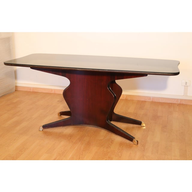 Osvaldo Borsani Vintage Dining Room Suite by Osvaldo Borsani for Fratelli Turri, Italy, 1950s, Set of 9 For Sale - Image 4 of 18