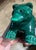 Malachite (From Congo) Bear Beautiful Malachite Bear Statue. Deep Green Colors. For Sale In Las Vegas - Image 6 of 7