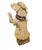 Antique German Gebruder Heubach Bisque Piano Girl Dog Statue 1880 18" For Sale - Image 6 of 11