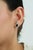 These halo stud earrings showcase 3.32 carats of natural blue sapphires, set in 14k white gold. Each sapphire measuring...