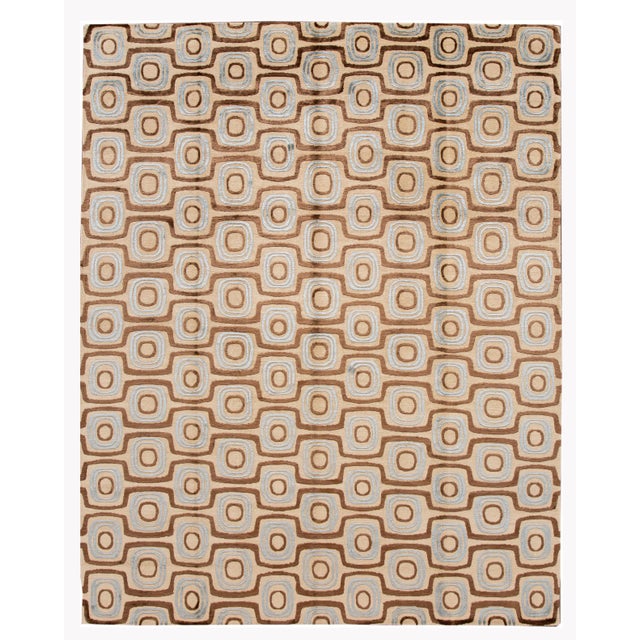 21st Century Contemporary Modern Tibetan Rug For Sale - Image 13 of 13