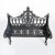 Gothic French Cast Iron Garden Bench For Sale - Image 3 of 6