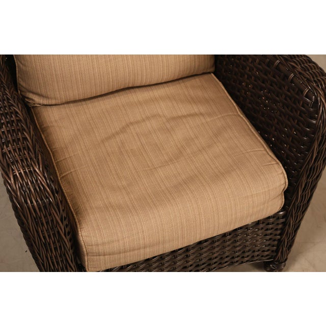 Northcape Pair of 'Richmond' Outdoor Wicker Patio Armchairs For Sale In Philadelphia - Image 6 of 18