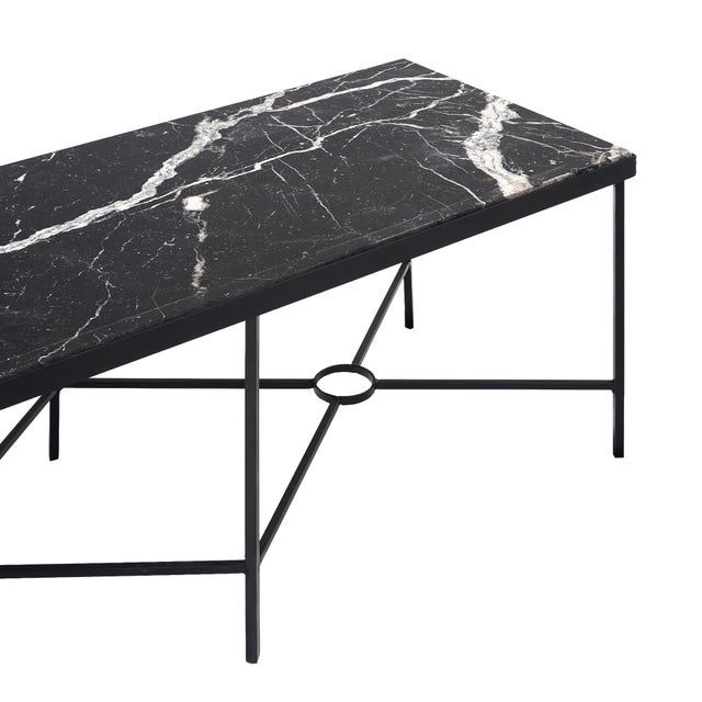 French Marble Coffee Table For Sale - Image 3 of 9