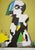 Horst Antes (1936) Munich 1972 Olympics Original color lithograph poster Signed in the plate On poster paper, 64 x 101 cm...