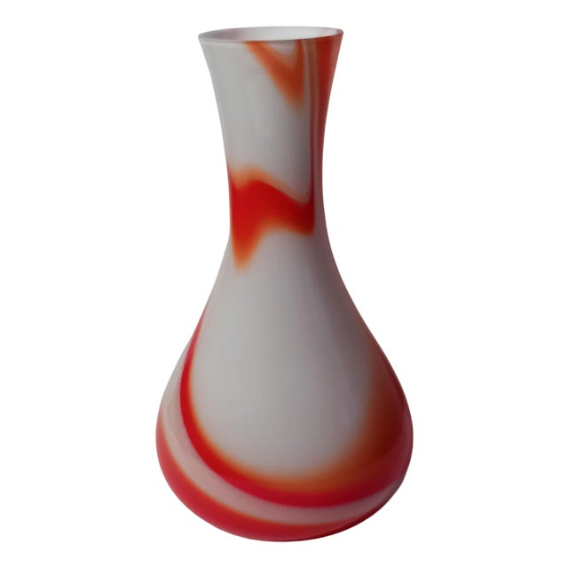 Murano Glass Vase by Carlo Moretti For Sale