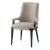 Modern Upholstered Dining Armchair For Sale