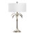 Chelsea House Fine Palm Lamp in Silver For Sale