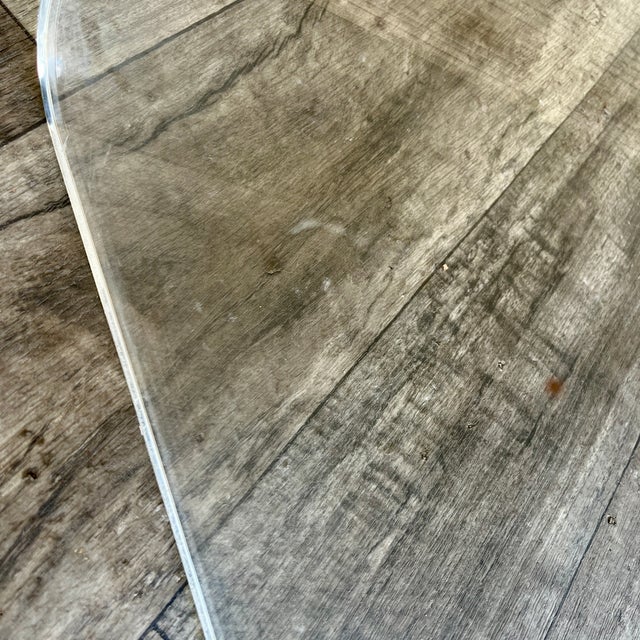 Mid Century Modern Waterfall Lucite Site Table With Floating Drawer. Circa 1970s. For Sale - Image 16 of 18