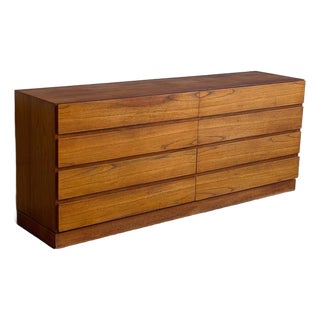Teak Dresser in Style of Arne Wahl Iversen for Vinde Mobelfabrik Chest of Drawers Mid-Century Modern Denmark 1960s For Sale