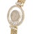 Metal Chopard Happy Diamonds 4066 18k Yellow Gold Watch Circa 1985 Full Set For Sale - Image 7 of 13
