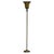Very Elegant Art Deco Floor Lamp in Patinated Brass and Nickel Plated Brass 1930s A beautiful and highly elegant art deco...