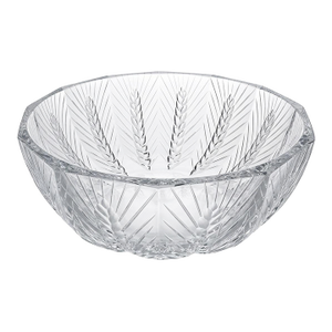 Lalique France French Crystal Ceres Wheat Bowl