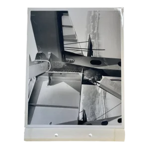 Architectural Black and White Original Archival Glossy Photo, 8x10, 1972