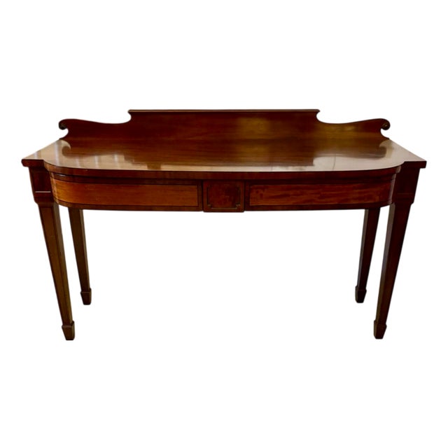 Antique Regency Mahogany Serving or Side Table, 1815 For Sale