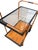 Stitched Leather Trolley by Jacques Adnet, 1950s For Sale - Image 9 of 13