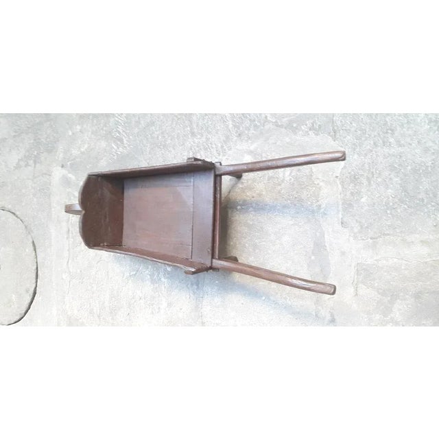 Wood and Wrought Iron Cart, 1800s For Sale - Image 4 of 6