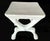 White John Dickinson Style Etruscan "X-Leg" Hooved Side Table For Sale - Image 8 of 12