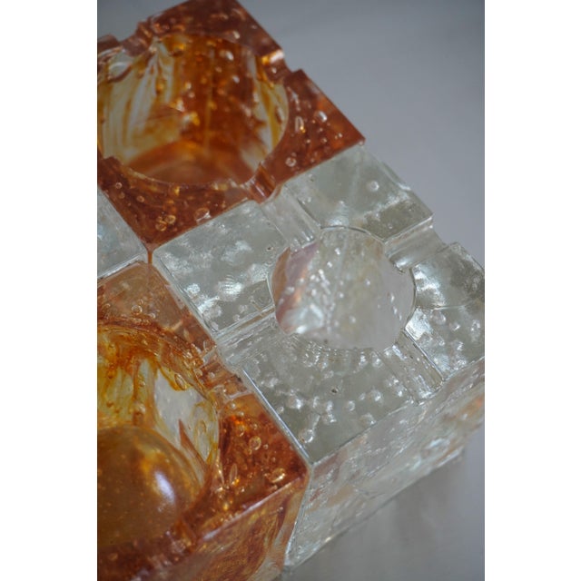 1970s Murano Glass Ashtray from Poliarte, 1970s For Sale - Image 5 of 8