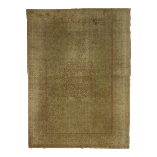 Vintage Turkish Sivas Rug - 09'10 x 13'06 For Sale