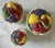 Ceramic Set of 3 Vintage Canisters With Fruit Basket Design Made by Otagiri For Sale - Image 7 of 12