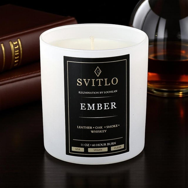 Looking for a sophisticated candle gift for men or whiskey lovers? EMBER is the answer. This is masculine luxury at its...