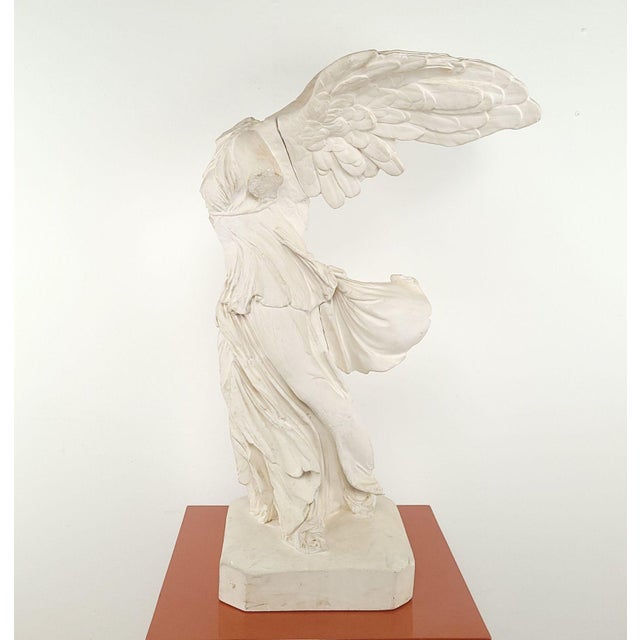 Large Plaster Casting of Winged Victory, France Circa 1890 For Sale - Image 9 of 12