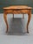Vintage Louis XV Style Carved Walnut Marquetry & Parquetry Coffee Table For Sale - Image 10 of 12