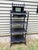 Early 20th Century Antique Eastlake Black Ebonized Etagere Bookcase Display Shelves Rack For Sale - Image 5 of 18
