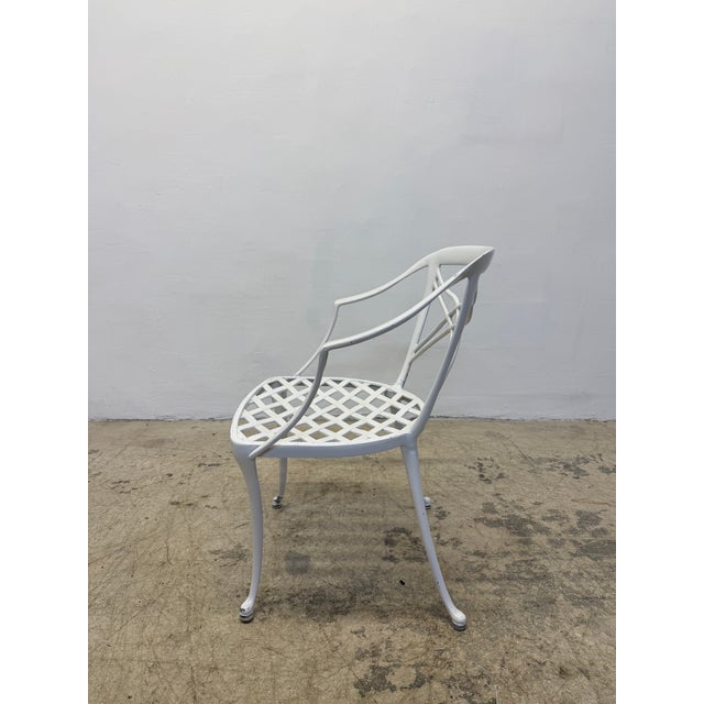 Mid-Century Brown Jordan Outdoor Aluminum Dining Chairs, 1960s - Set of Four For Sale In Miami - Image 6 of 16