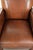 Art Deco Style Sheepskin Armchair in with Wooden Armrests For Sale - Image 6 of 12
