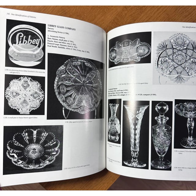 1990s 1995 Reflections on American Brilliant Cut Glass Hardcover Book by Bill and Louise Boggess For Sale - Image 5 of 7