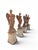 Impressive set of four monumental sculptures representing the allegorical figures of the Four Seasons. Crafted in...