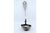Silver Soup Ladle with Scalloped Handle For Sale - Image 3 of 6