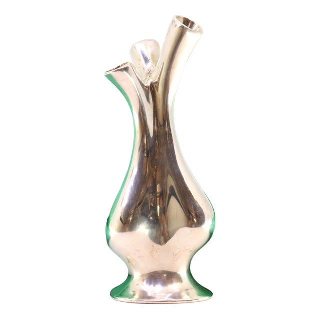 Smal Modernist Style Silver Jug For Sale